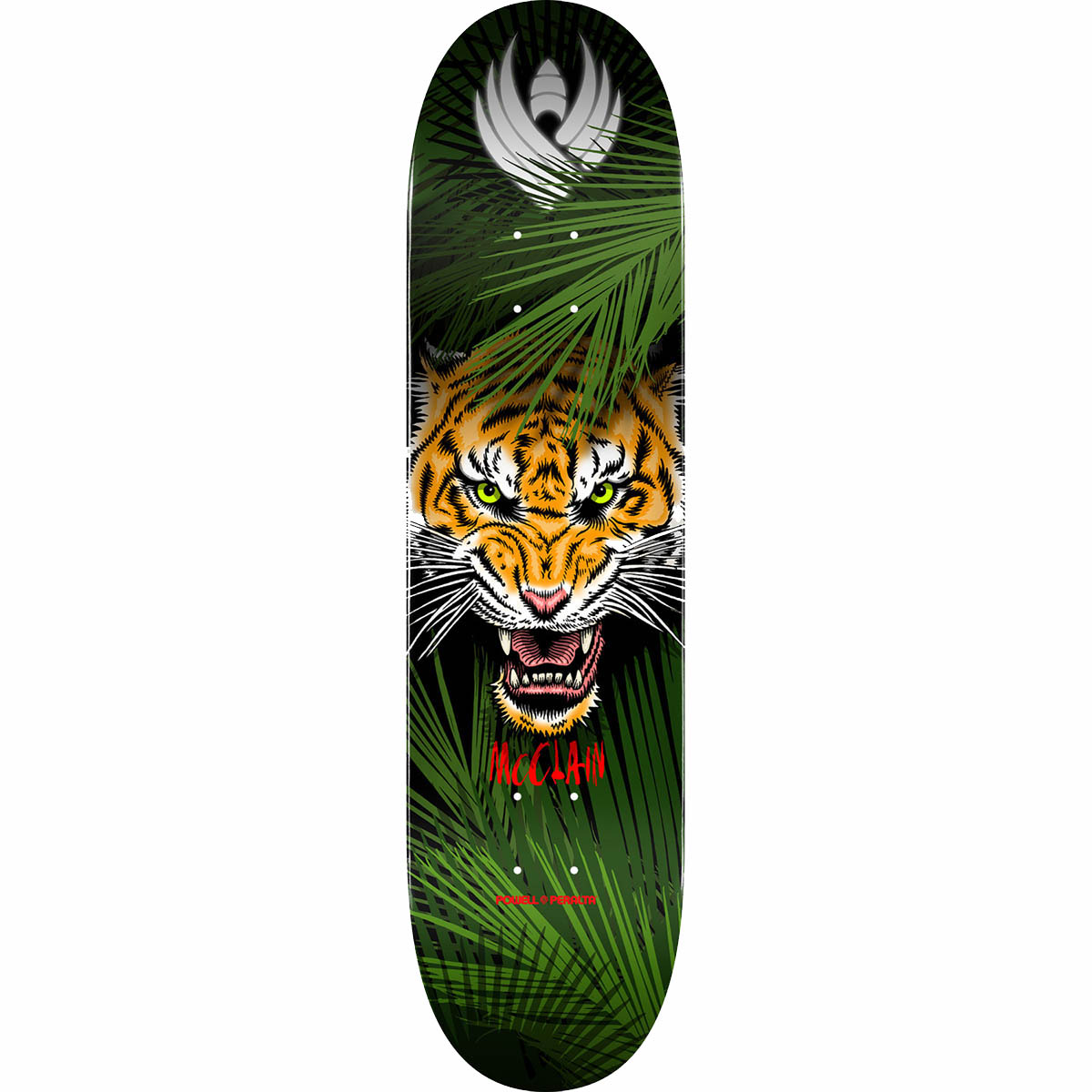 Powell-Peralta McClain Pro Flight Tiger Skateboard Deck, Shape 243, 8.25"