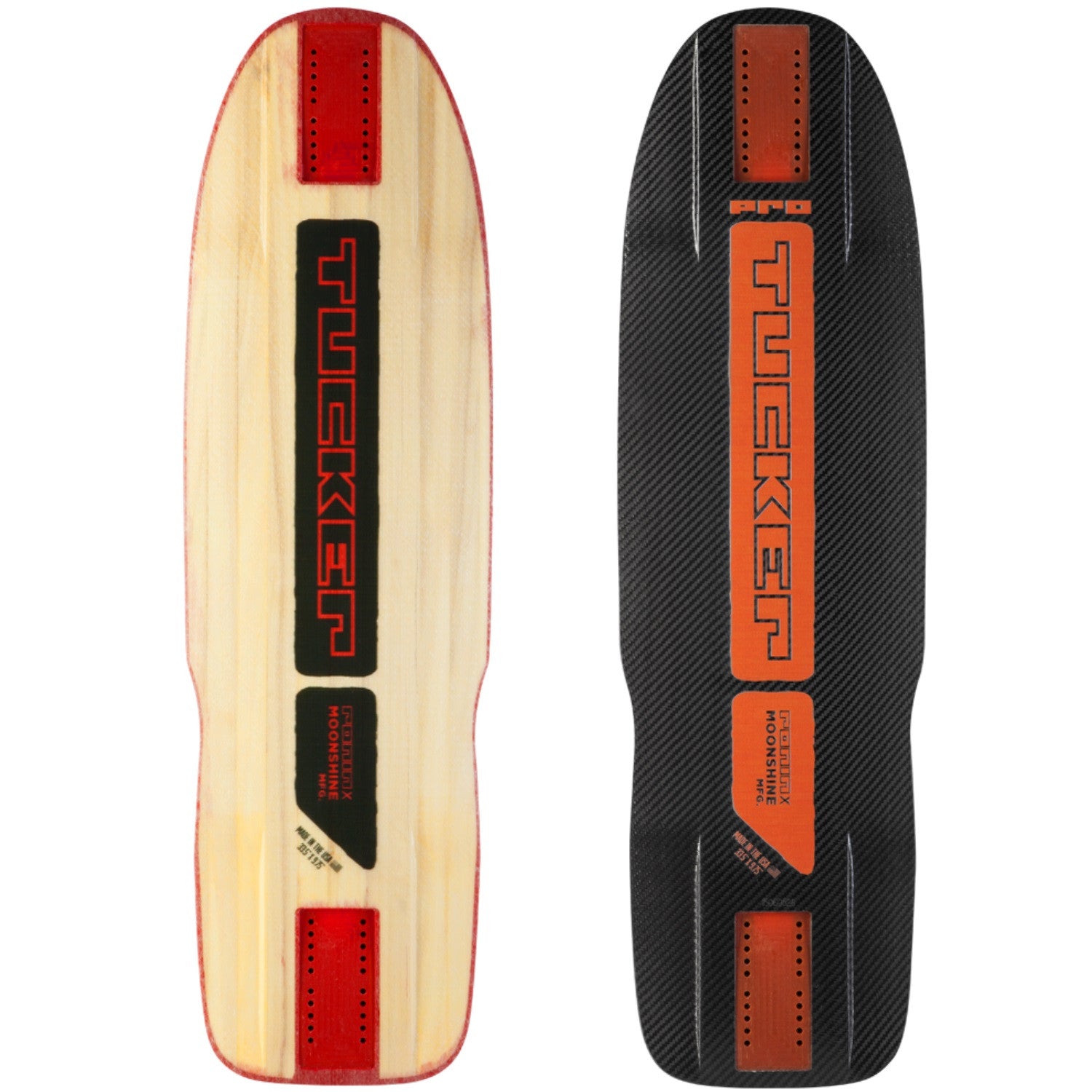 Moonshine Tucker and Pro Tucker Longboard, Deck Only