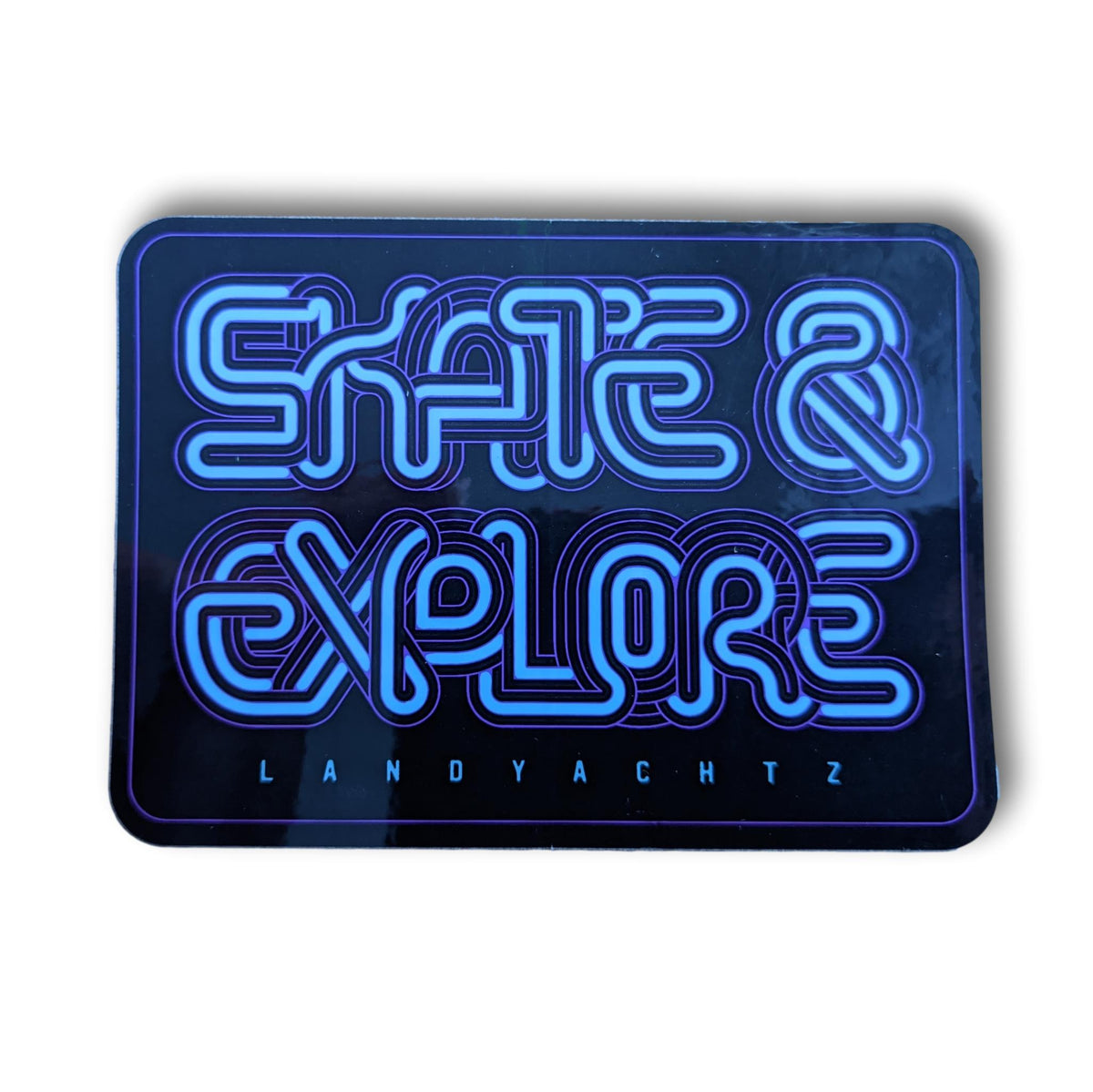 Landyachtz Skate & Explore Neon Sticker