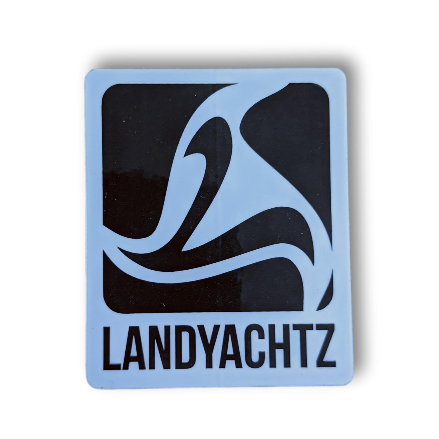 Landyachtz Black Logo Sticker