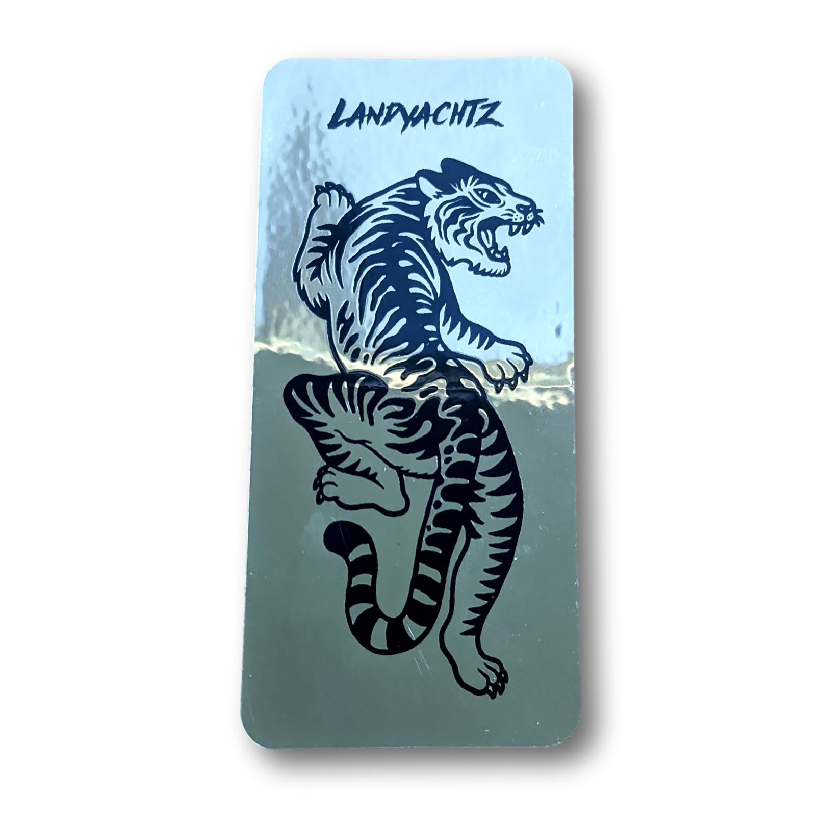 Landyachtz Gold Tiger Sticker