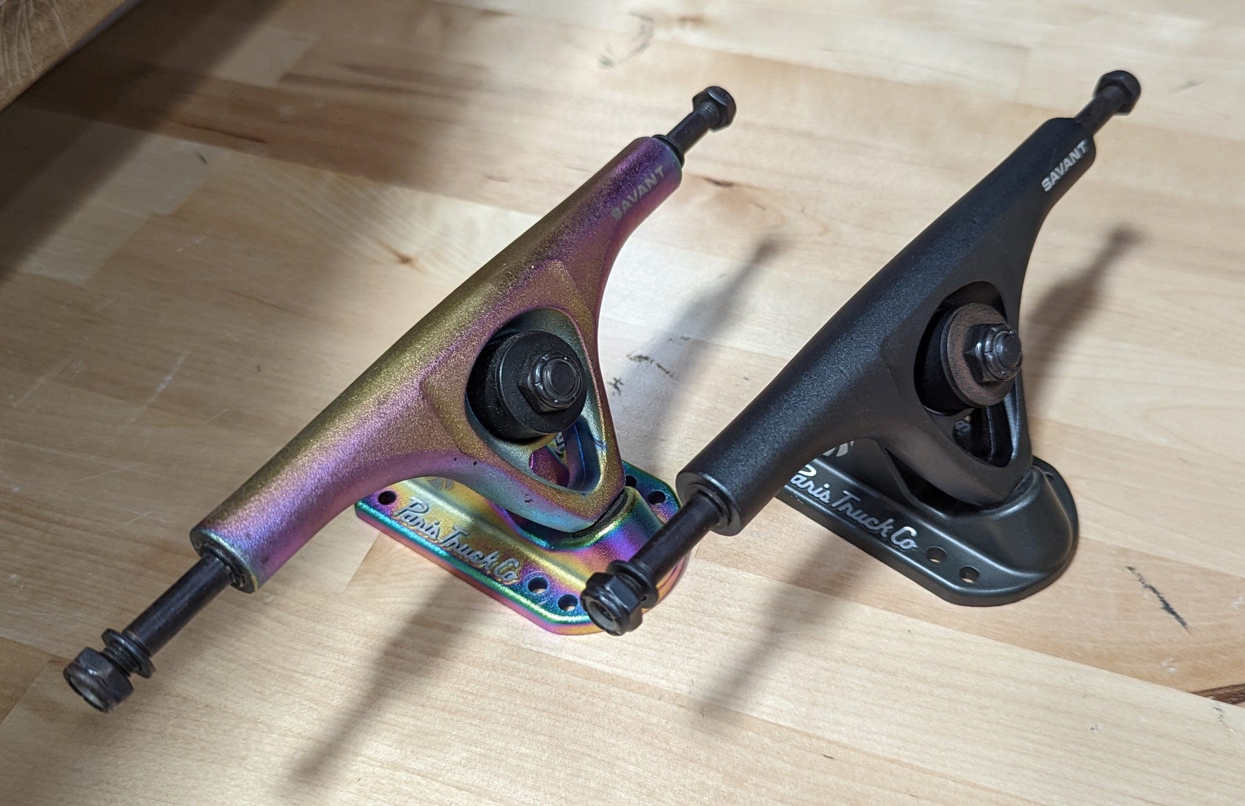 Paris Savant Forged Precision Longboard Trucks - Mixed Color - Blemish