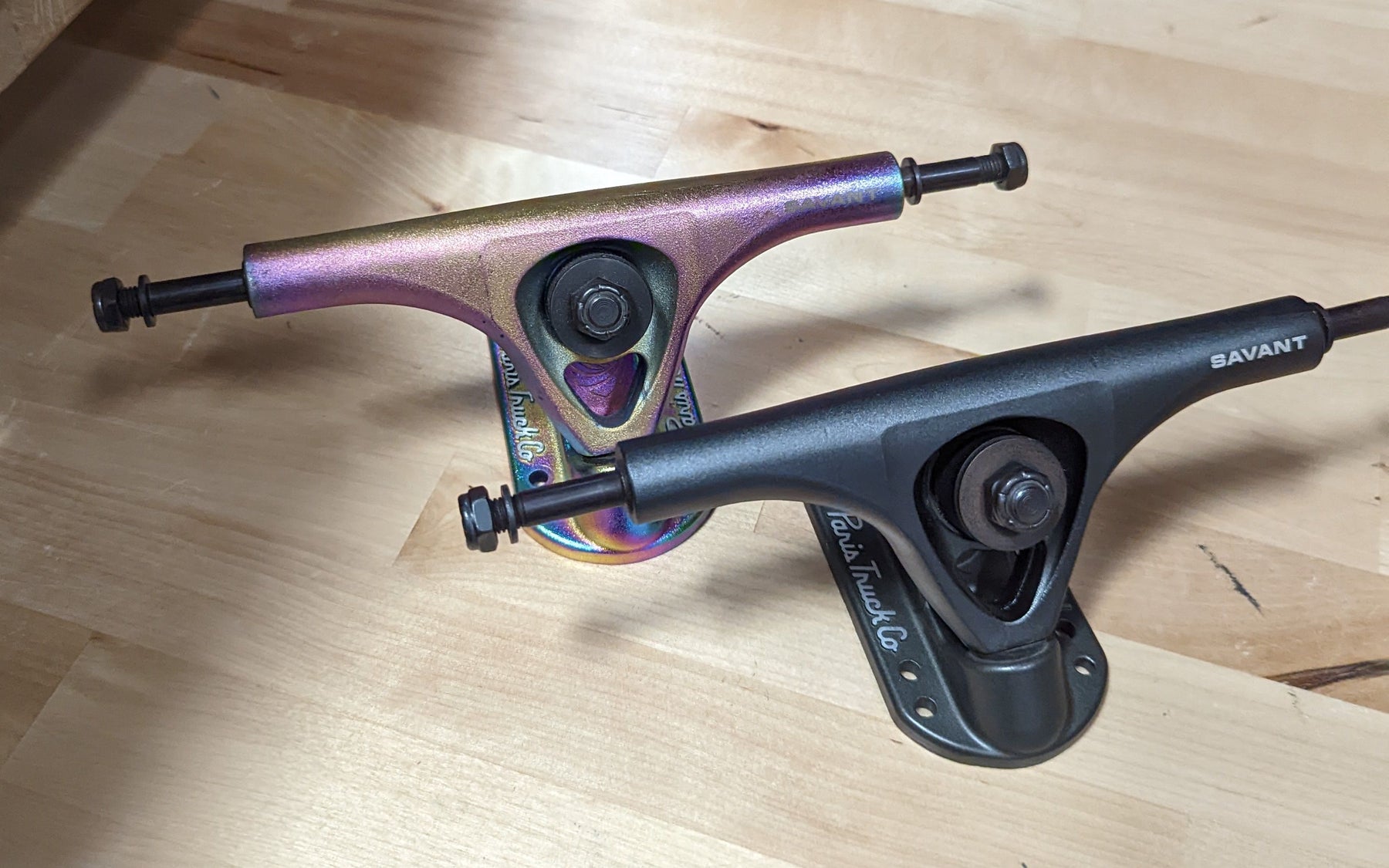 Paris Savant Forged Precision Longboard Trucks - Mixed Color - Blemish