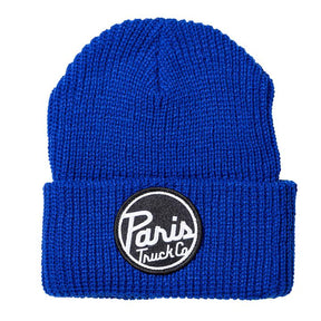 Paris Truck Co. Dot Logo Beanie, Royal