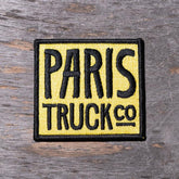 Paris Truck Co. Hipster Logo Patch, 2.75"