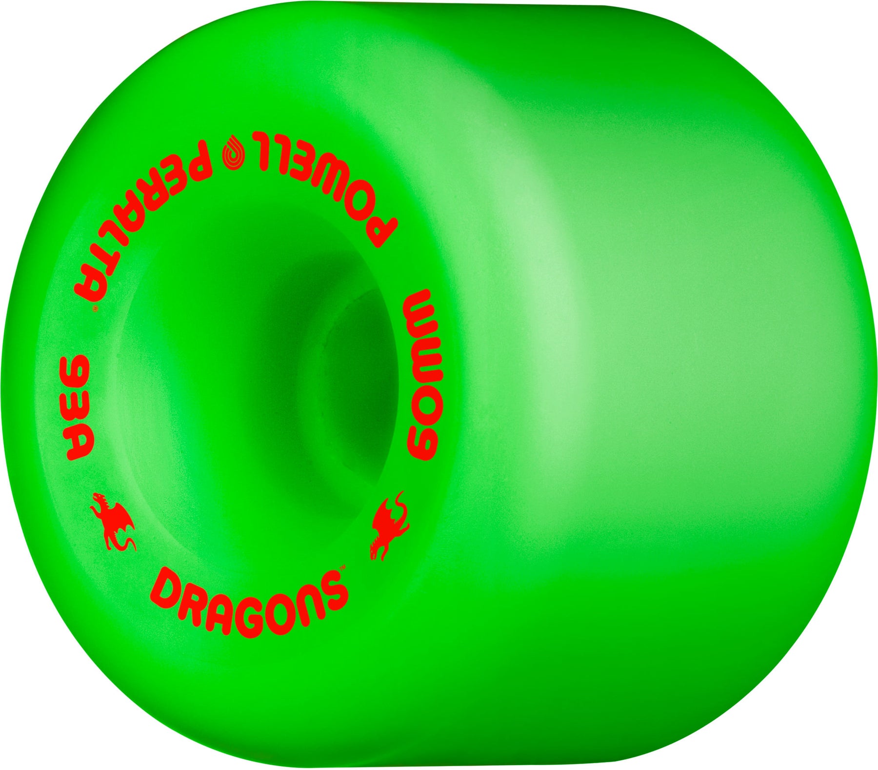 Powell-Peralta Dragon Formula Green Dragon Skateboard Wheels (4 Wheels)