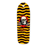 Powell-Peralta Ripper Flight Skateboard Deck, Shape 280, Yellow/Black, 9.7"