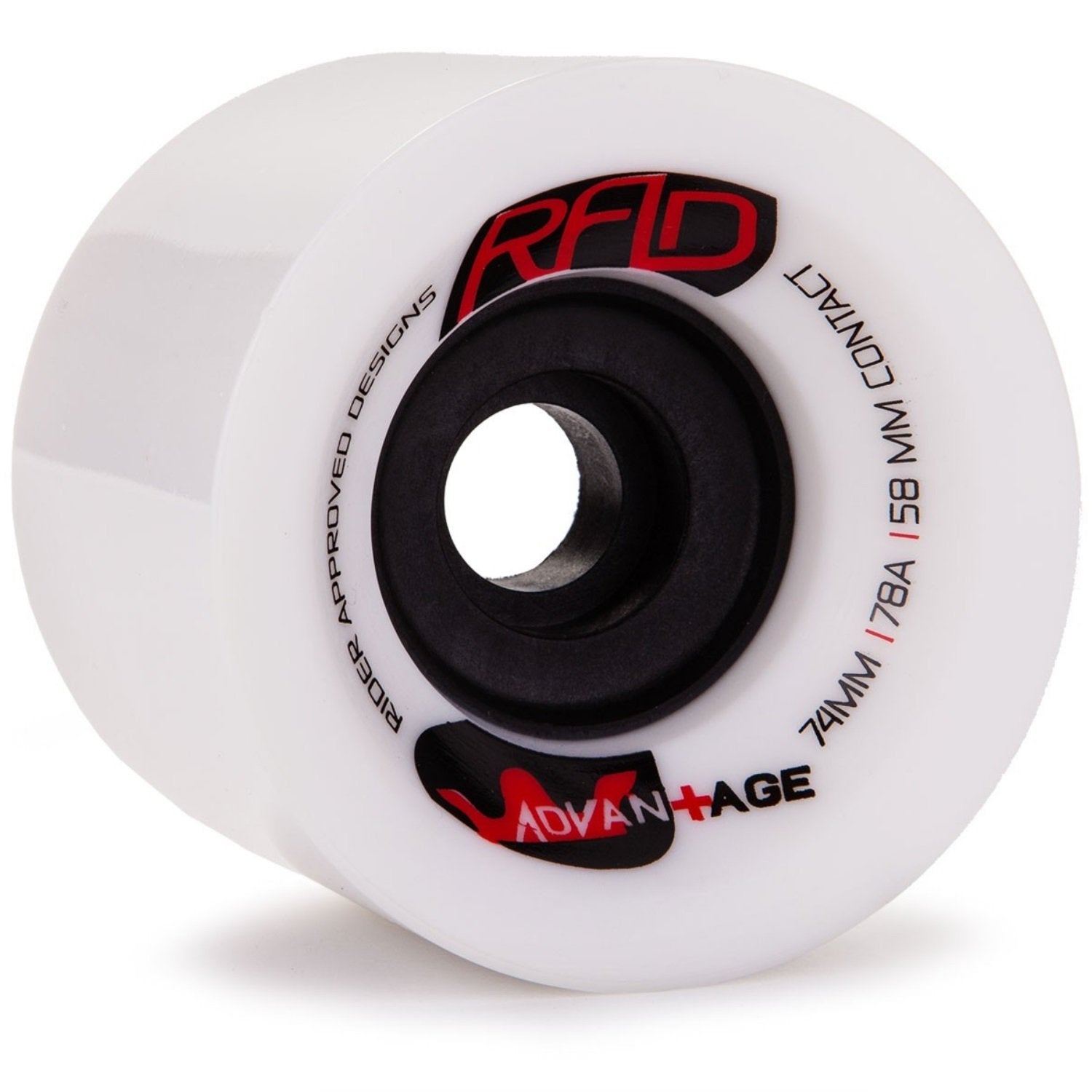 RAD Advantage Longboard Wheels, 74mm