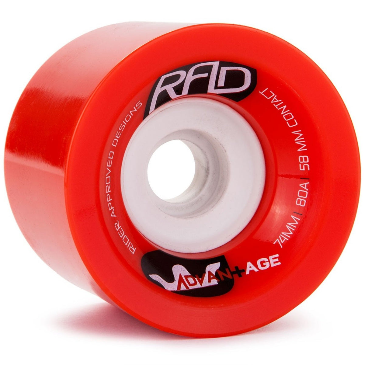 RAD Advantage Longboard Wheels, 74mm