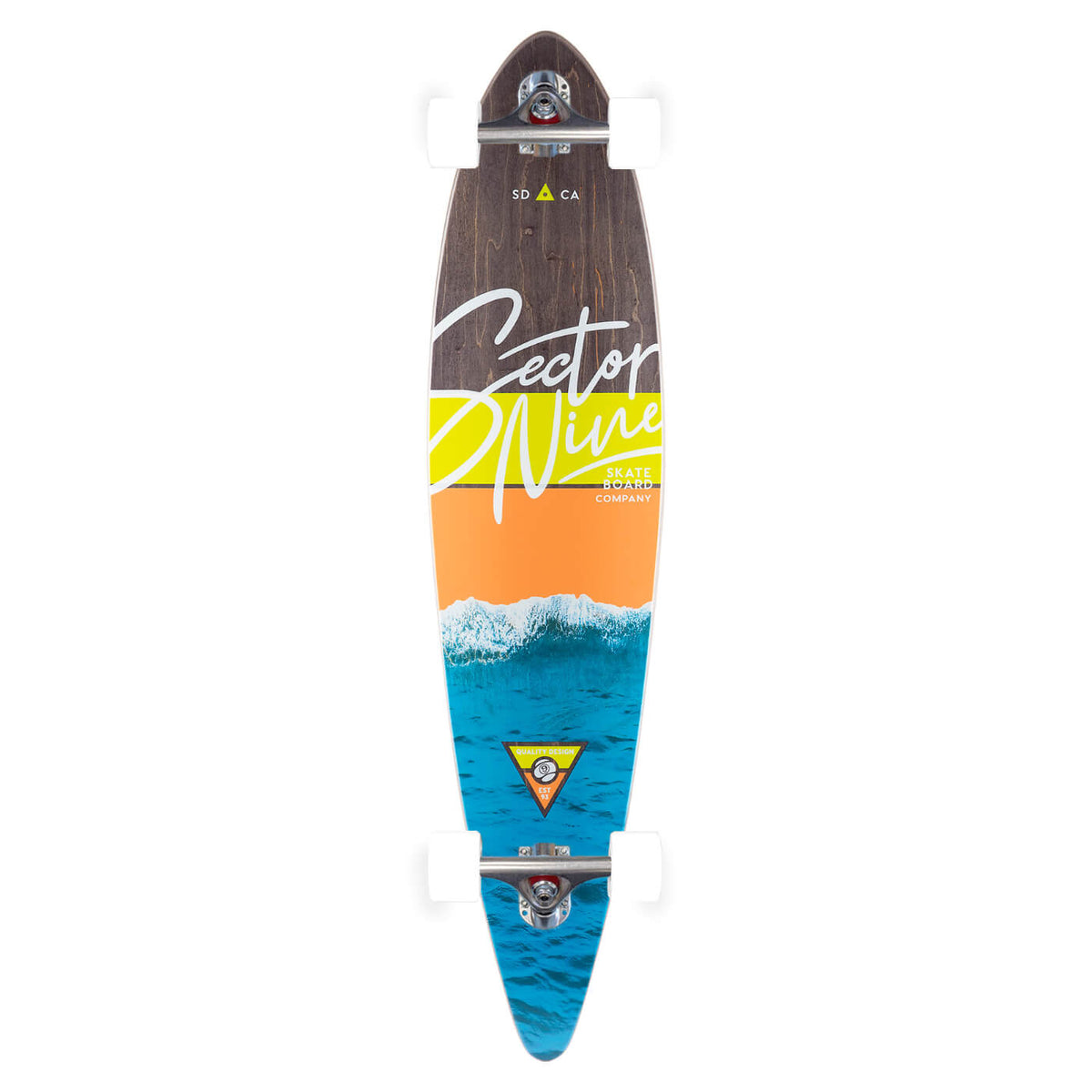 Sector 9 Shoreline Ledger Longboard Complete