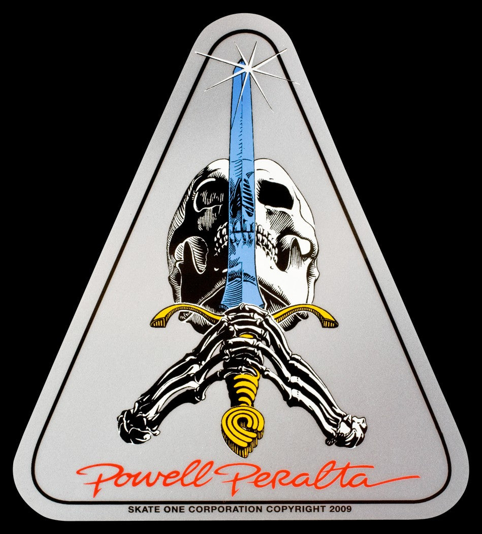 Powell-Peralta Skull & Sword Sticker