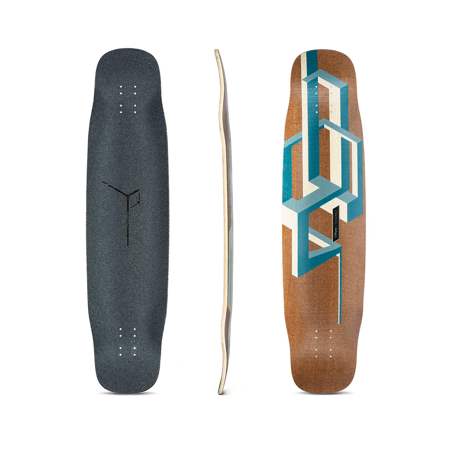Loaded Basalt Tesseract Longboard, Deck and Complete