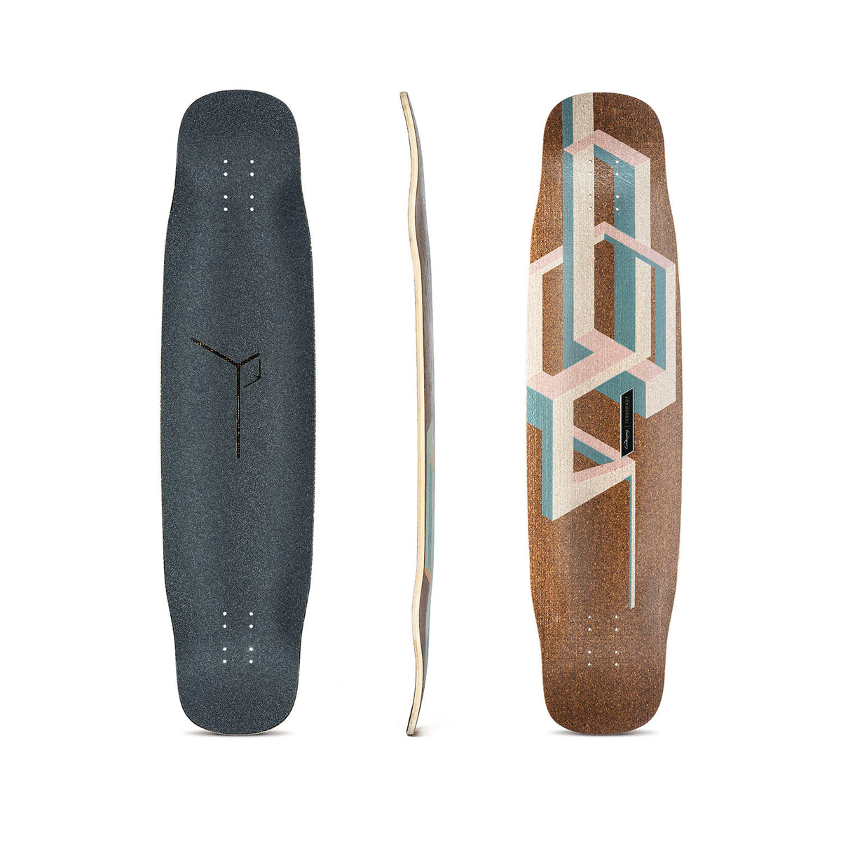 Loaded Basalt Tesseract Longboard, Deck and Complete