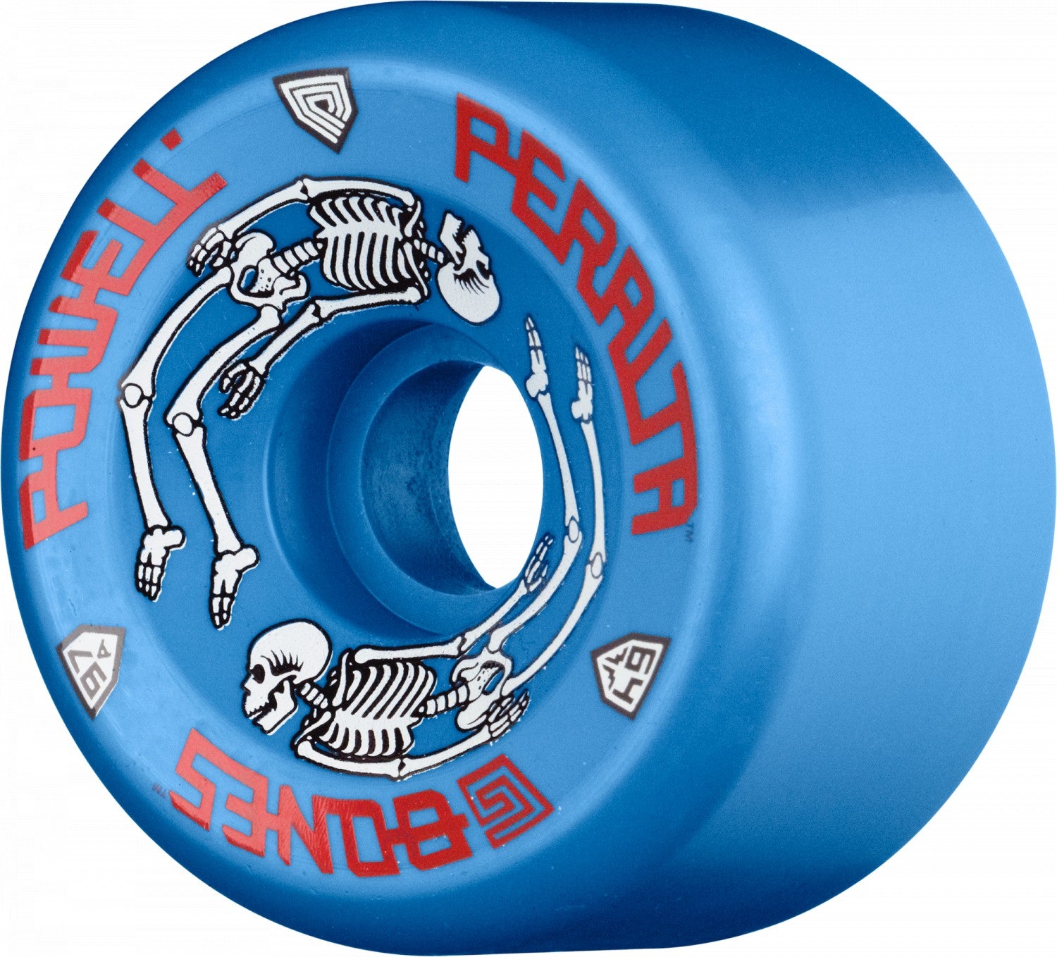 Powell-Peralta G-Bones Skateboard Wheels, 64mm/97a