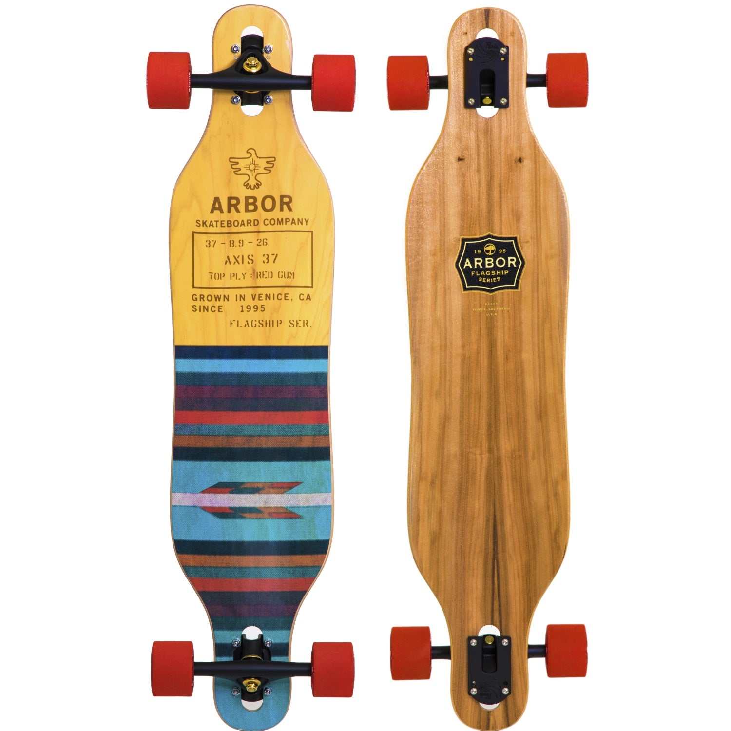 Arbor Axis Longboard Deck and Complete [All Series]