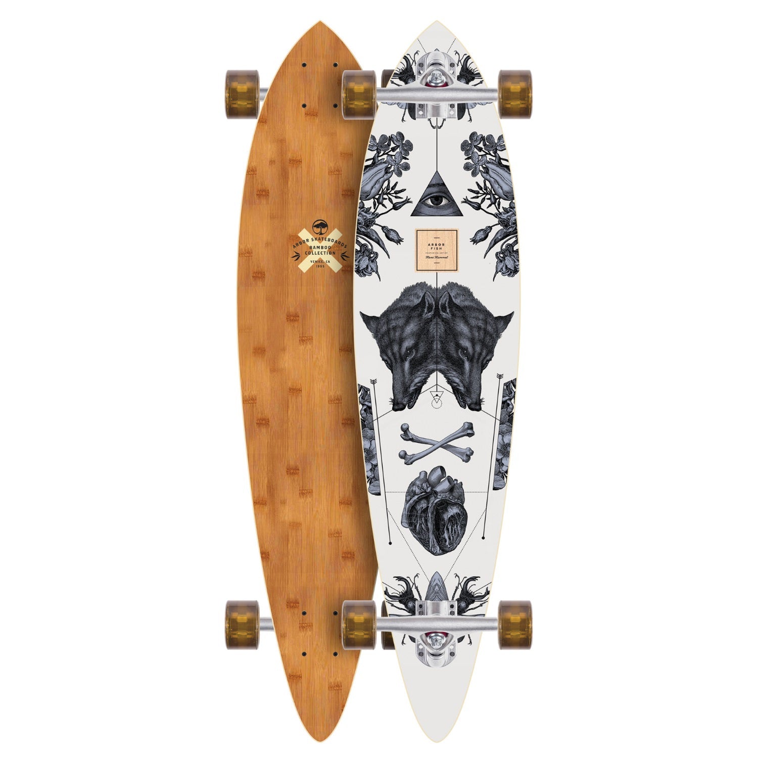 Arbor Fish 37 Longboard Complete [All Series]