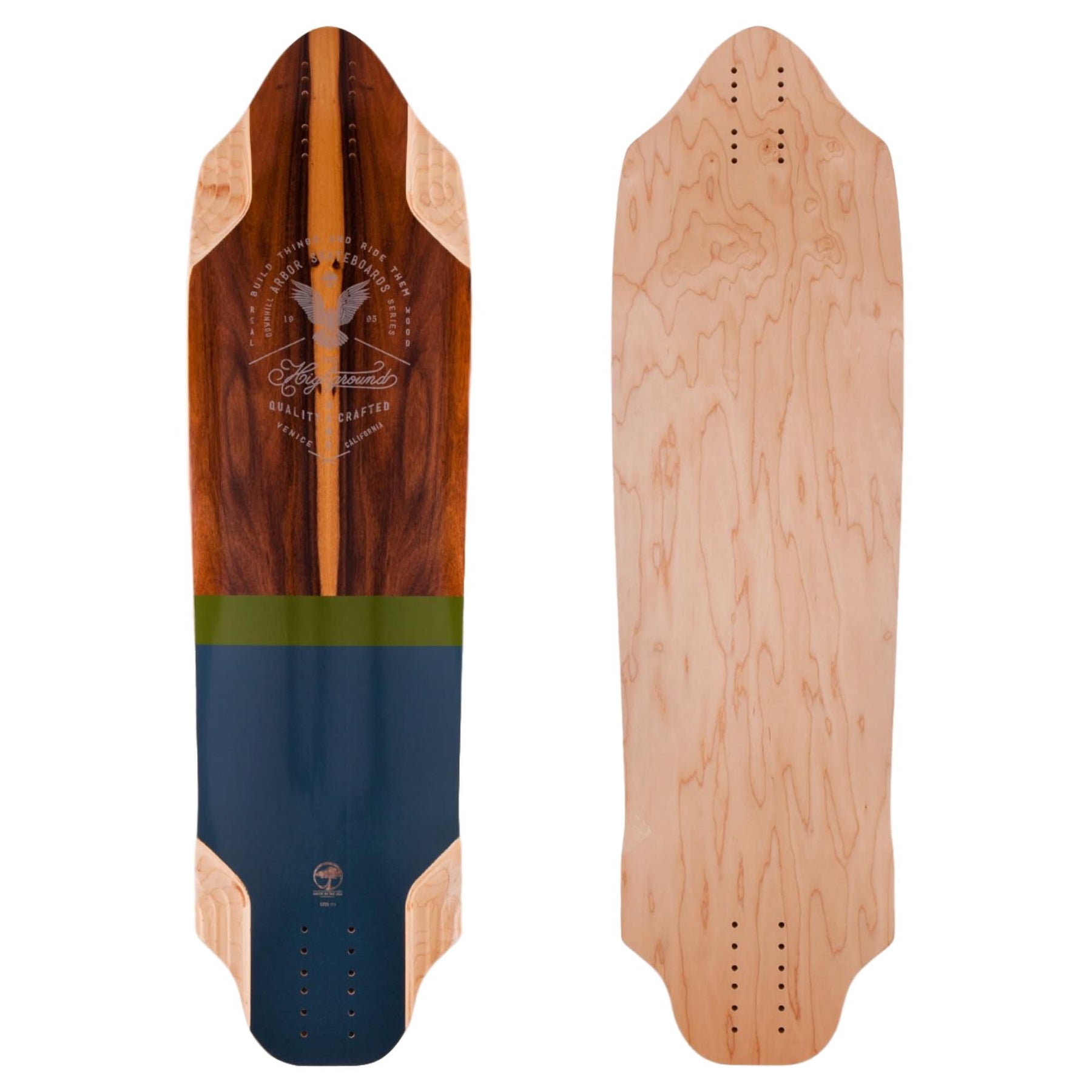 Arbor Highground Longboard, Deck and Complete