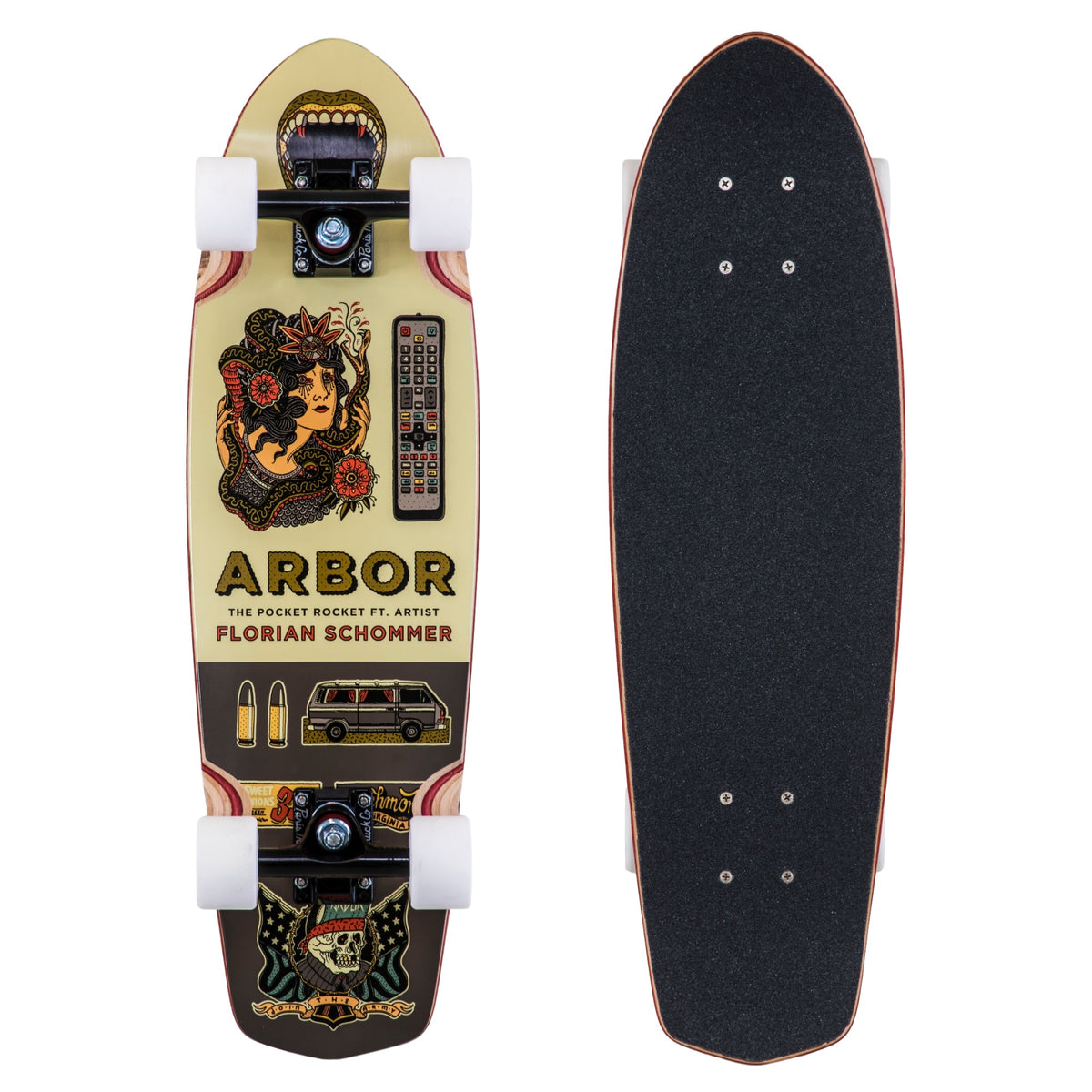 Arbor Pocket Rocket Complete Longboard Skateboard