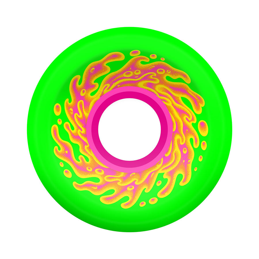 Slime Balls Wheels Mini OG Slime, Green Pink, 54.5mm/78a