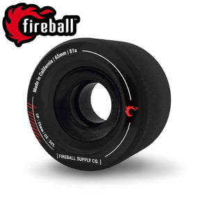 Fireball Tinder 65mm 81a Wheel Set, Black