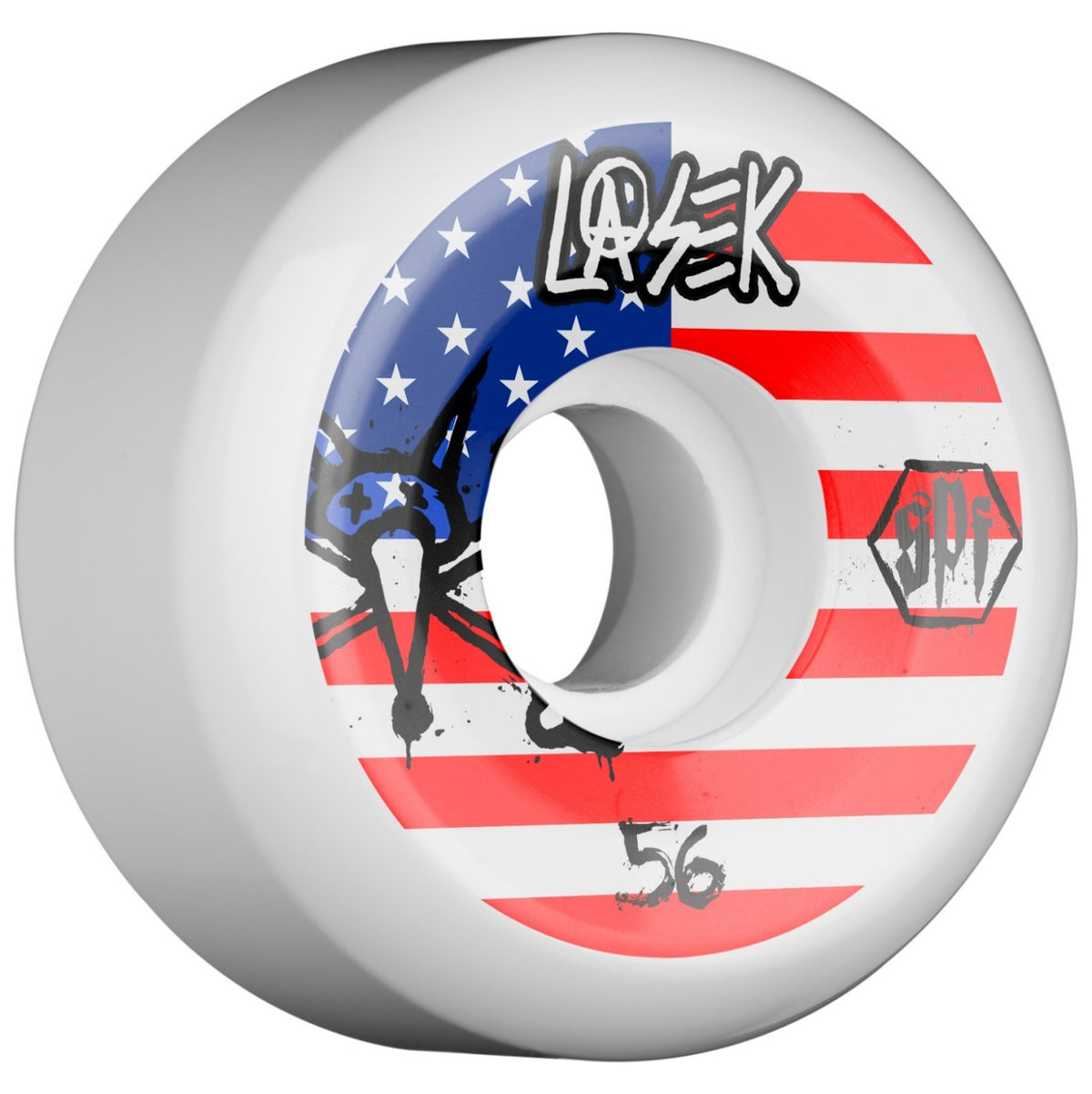 Bones Bucky Lasek Pro SPF USA Skateboard Wheels, 56mm | 58mm 84b