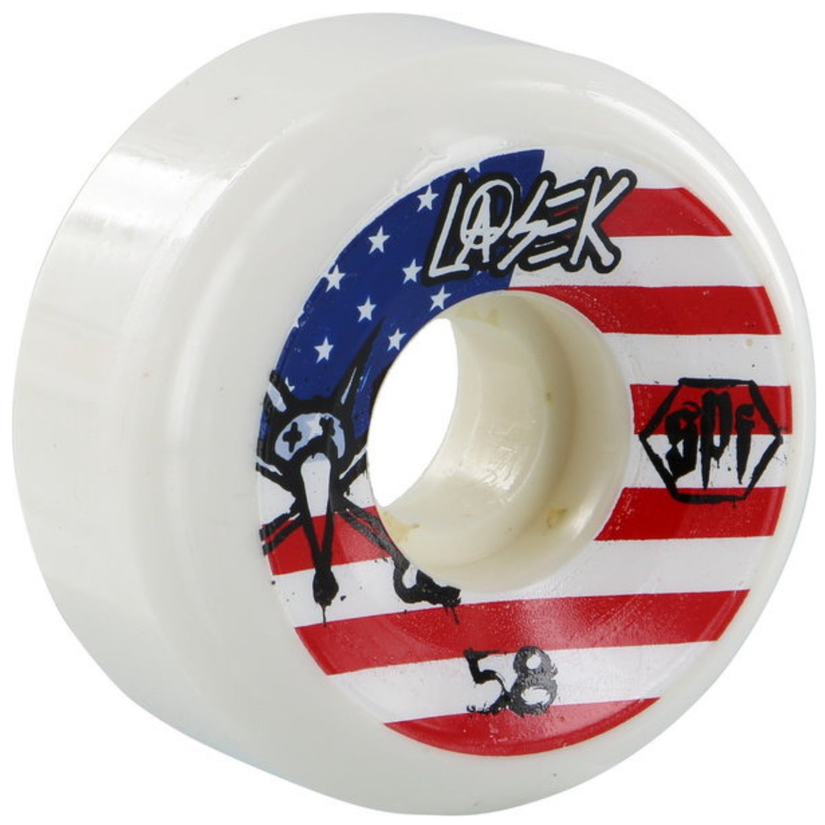 Bones Bucky Lasek Pro SPF USA Skateboard Wheels, 56mm | 58mm 84b
