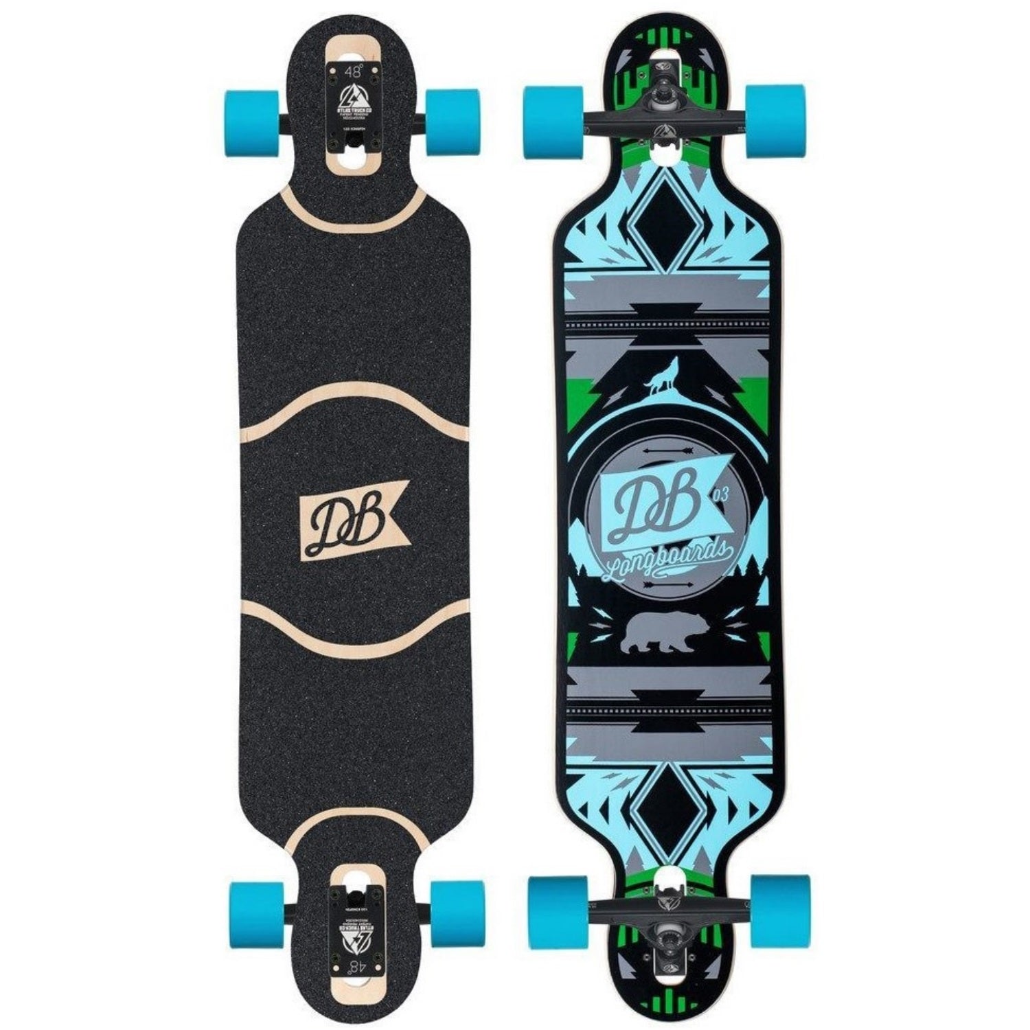 DB Urban Native 38 Longboard, Complete