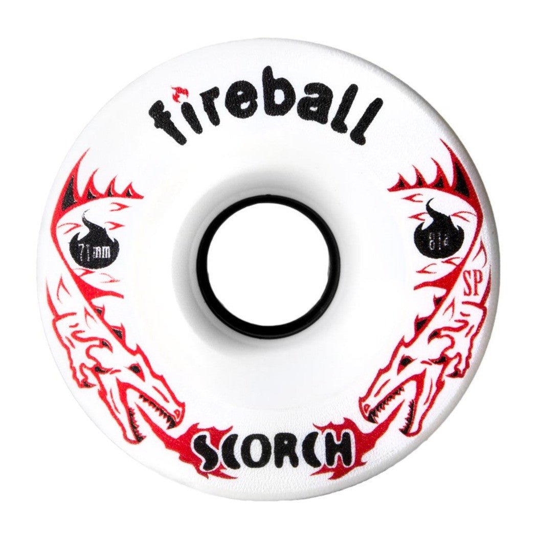 Fireball Scorch Wheel, Front White 81a