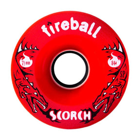 Fireball Scorch Wheel, Front Red 84a