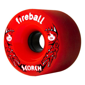 Fireball Scorch Wheel, Angle Red 84a
