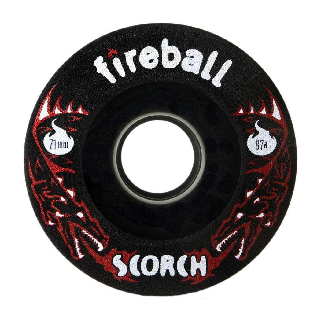 Fireball Scorch Wheel, Front Black 87a