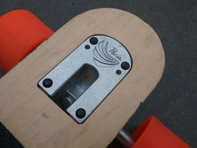 Kebbek Jim Z Flush Cut Longboard Skateboard Complete w/ Paris Trucks and Orangatang Caguama