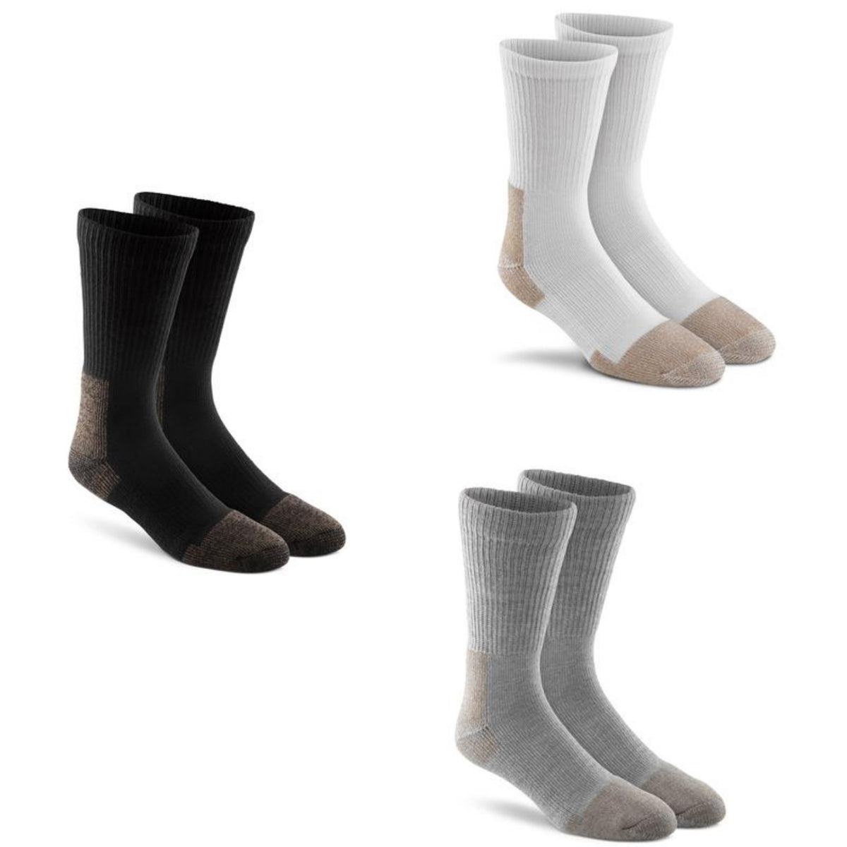 Fox River Socks - Steel Toe Crew Cut Sock (2 Pack) - Men's