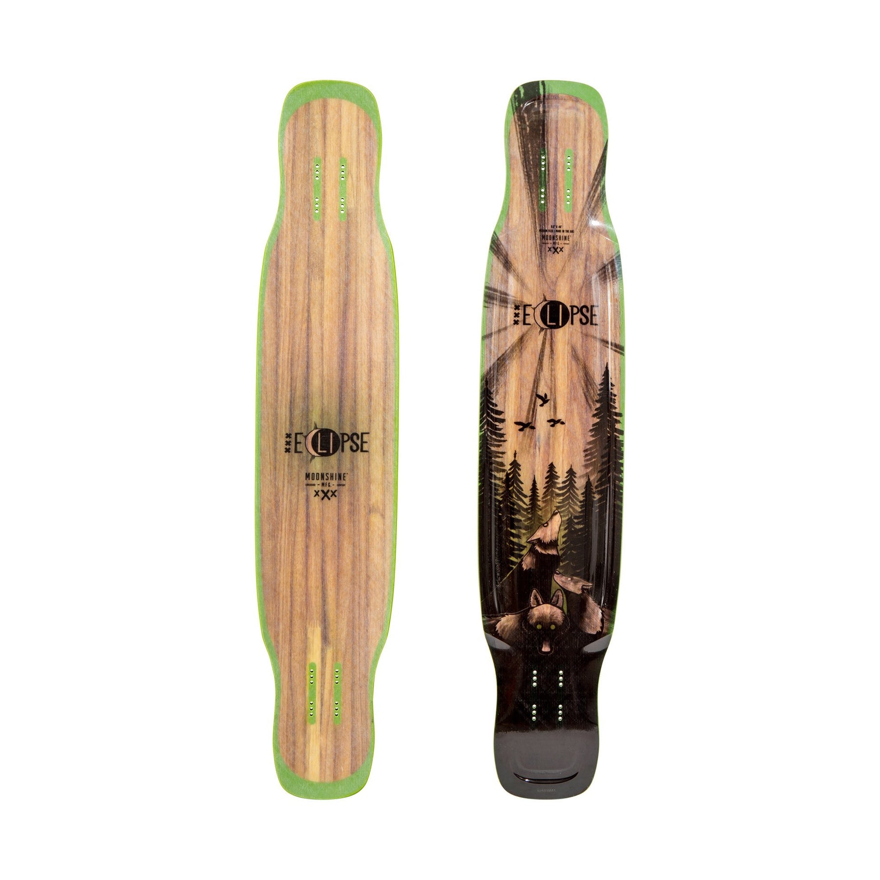 Moonshine Eclipse Longboard, Deck and Complete