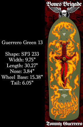 Powell-Peralta Re-Issue Limited Skateboard Decks, Series 13, Tommy Guerrero