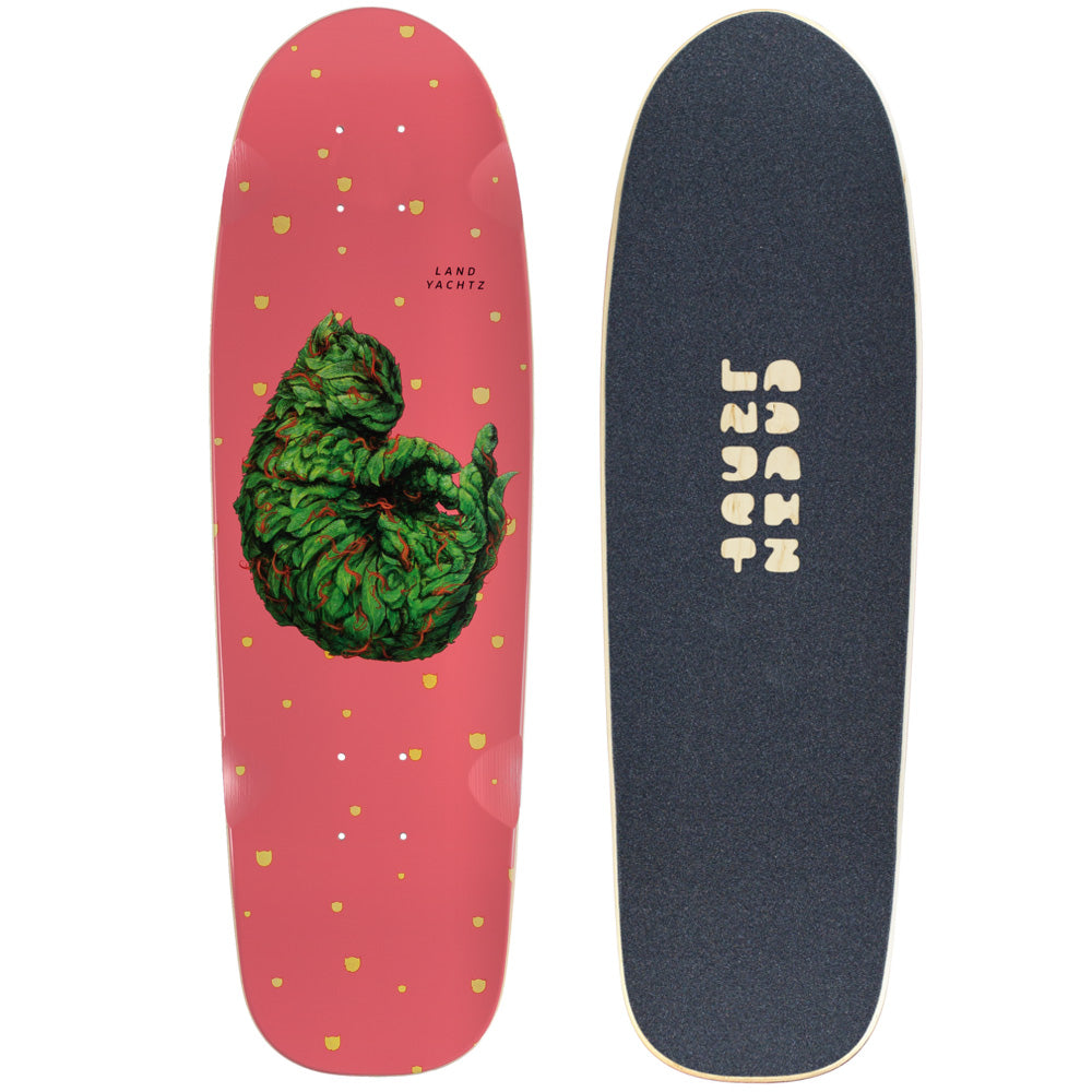 Landyachtz Dinghy Series Skateboard, Blunt Meowijuana Deck Only