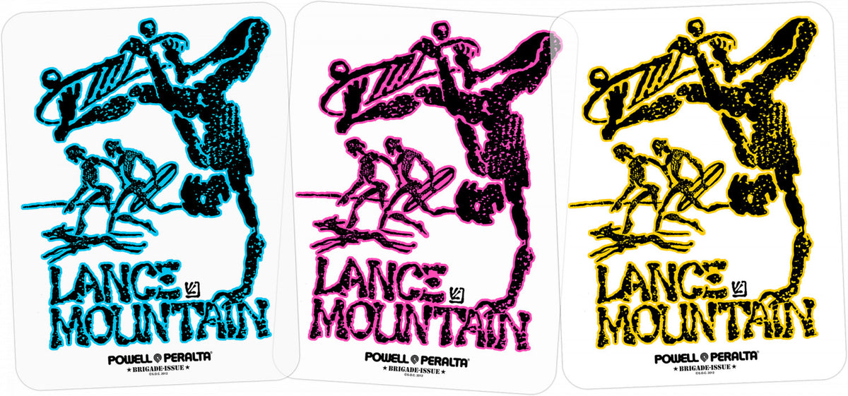 Bones Brigade Lance Mountain Future Primitive Stickers