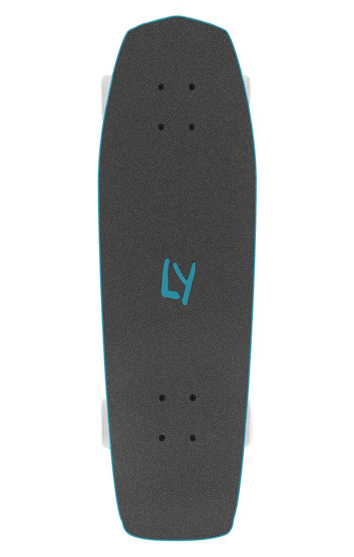 Landyachtz Dinghy Complete, Coffin XL, Drizzle