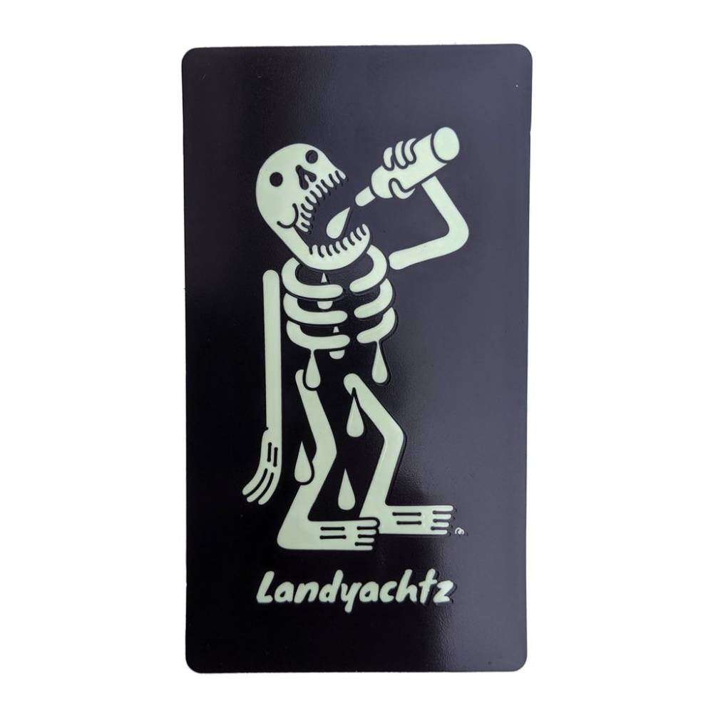 Landyachtz Skeleton Glow in the Dark Sticker