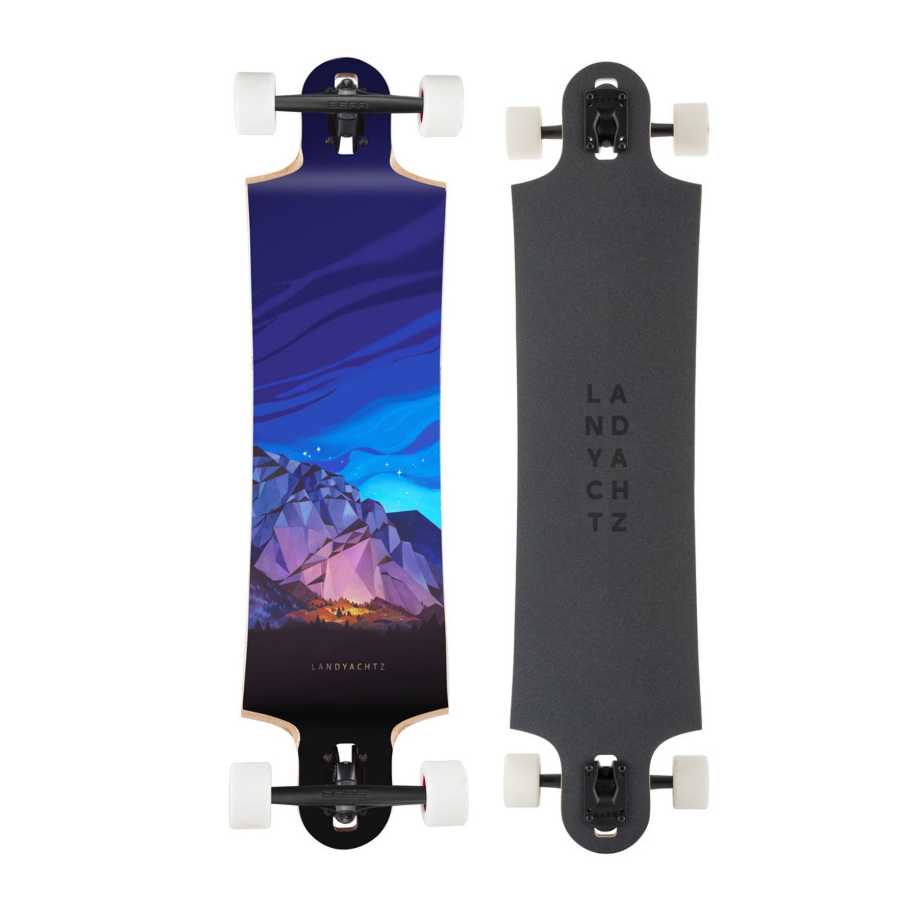 Landyachtz Switchblade 40 Longboard Complete, Chief Night