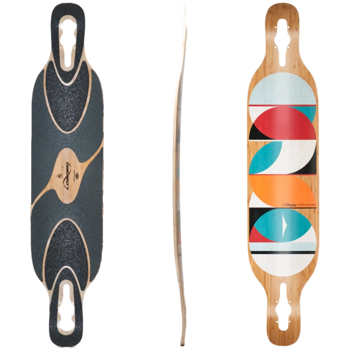 Loaded Dervish Sama Longboard Fireball Complete, Flex 2