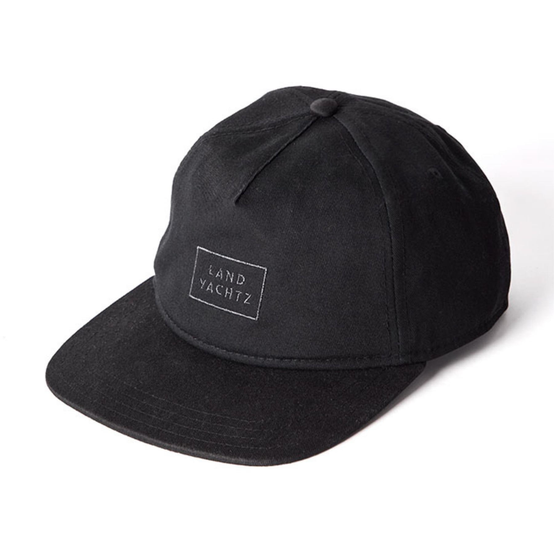 Landyachtz Rectangle Logo Hat, Black