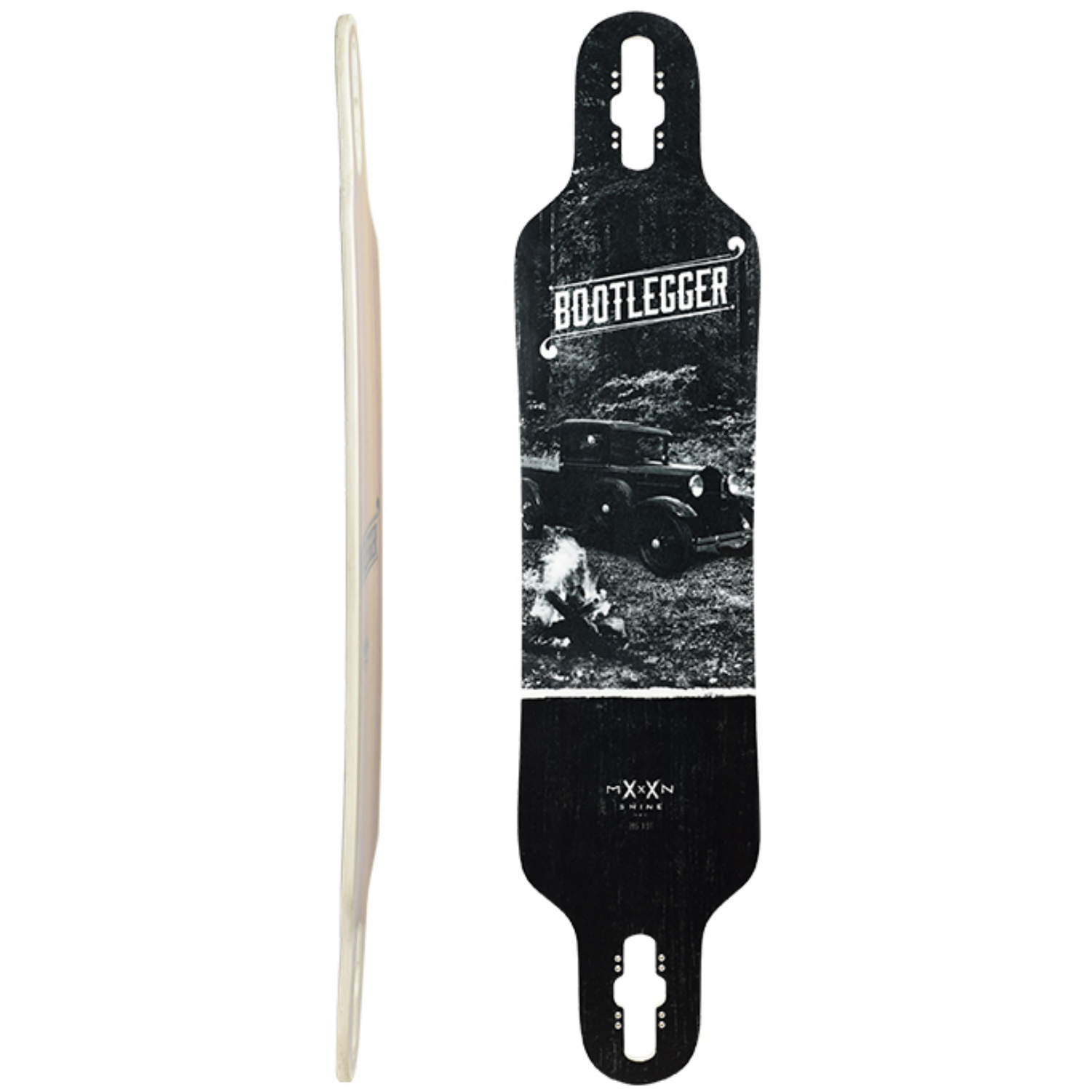 Moonshine Bootlegger Longboard, Deck and Complete