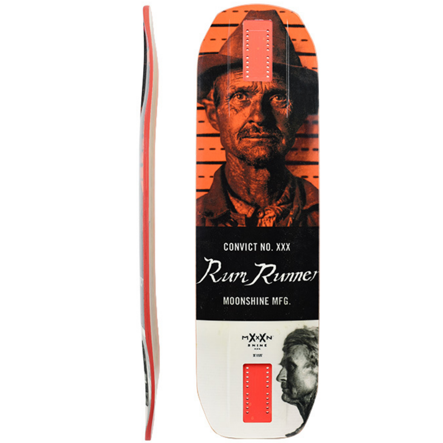 Moonshine Rum Runner Longboard, Deck and Complete