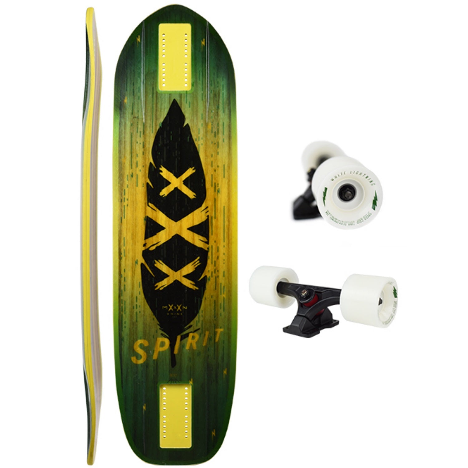 Moonshine Spirit Longboard, Deck and Complete