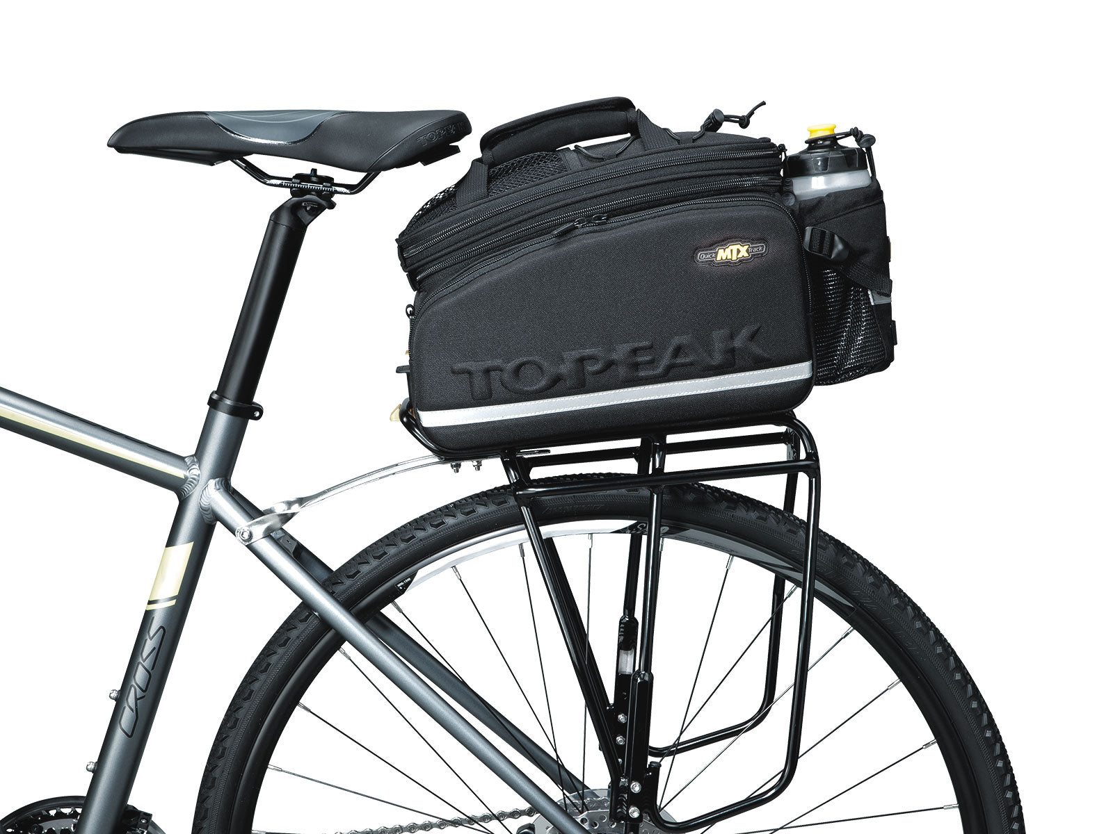 TOPEAK MTX TRUNKBAG DX WITH BOTTLE HOLDER