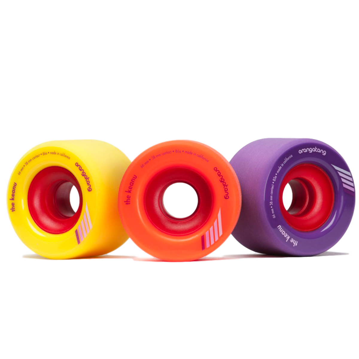 Orangatang The Keanu Longboard Wheels, 66mm