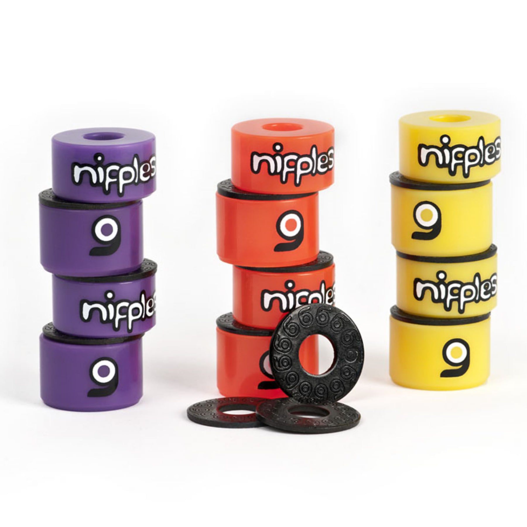 Orangatang Nipple Longboard Bushings without Packaging