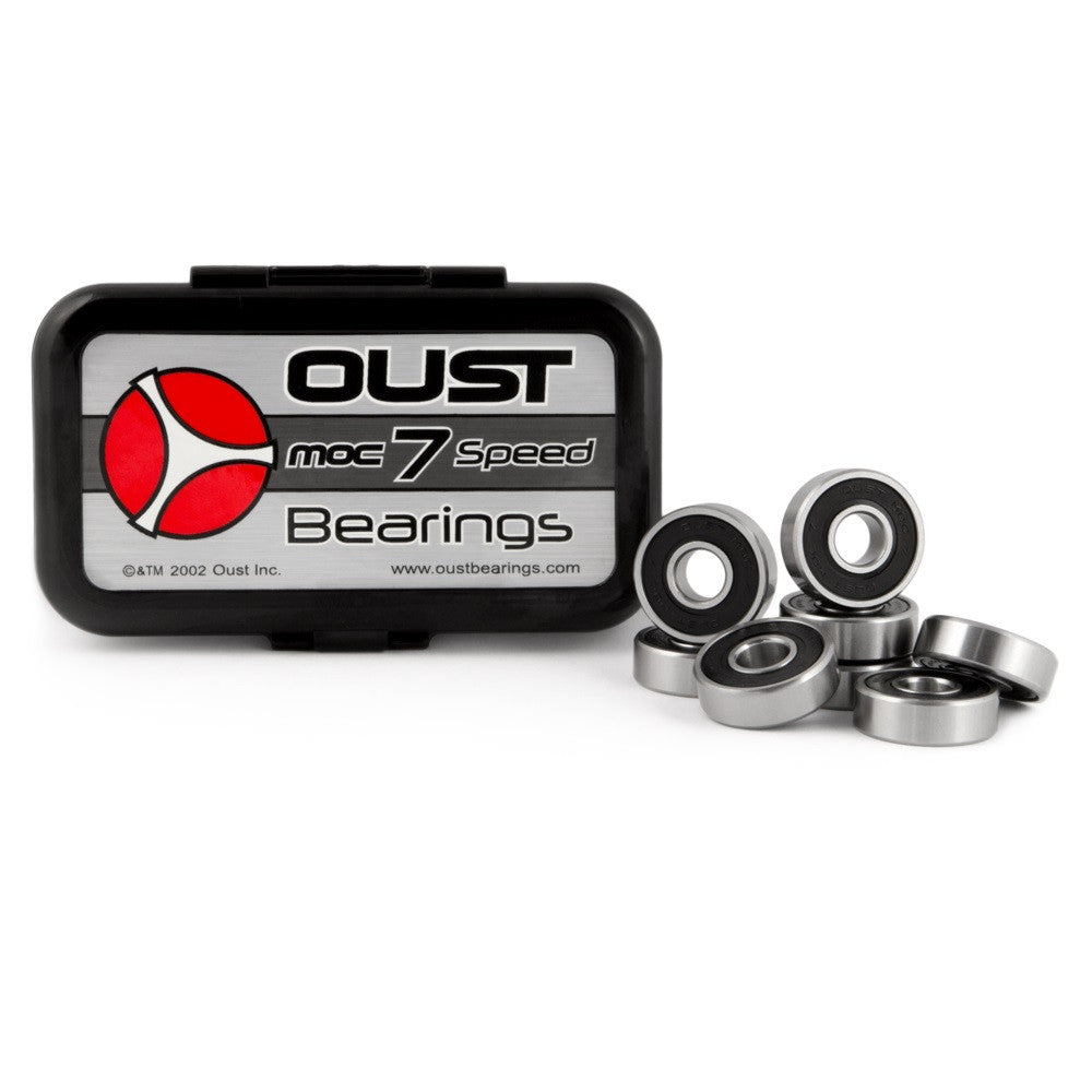 Oust Skateboard Bearings, MOC 7 Speed