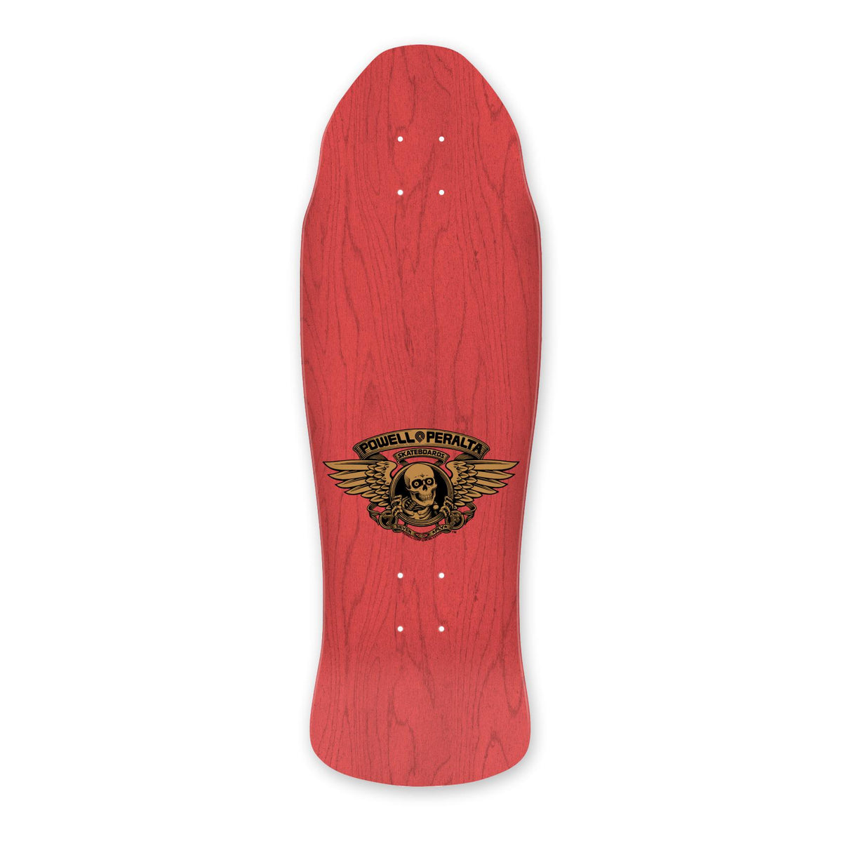 Powell-Peralta Pro Steve Caballero Street Skateboard, Red Stain, Shape 157, 9.625"